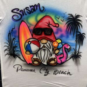 Gnome and Beach scene