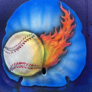 Airbrushed Gulf Coast Sand Dollar
