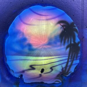 Airbrushed Gulf Coast Sand Dollar